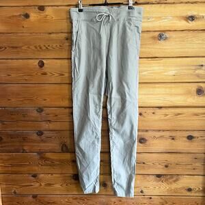 Bevy Flog Flog Herringbone Gray Drawstring Pants Size 27